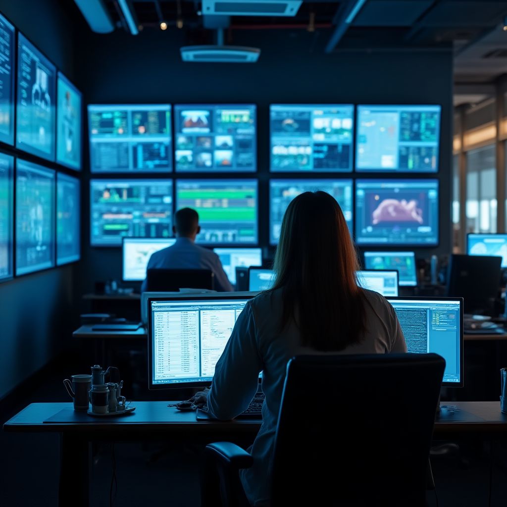 Centro de monitoreo de seguridad