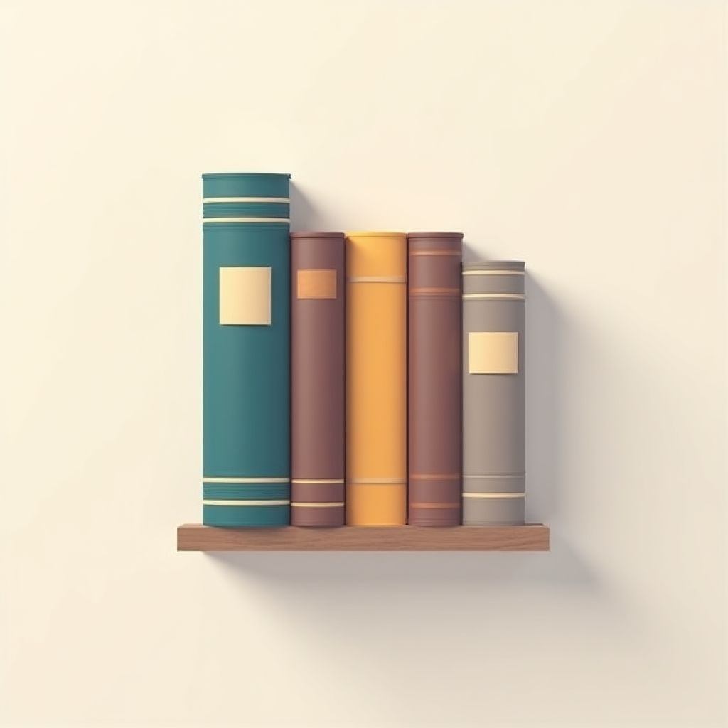 Icono de biblioteca de recursos
